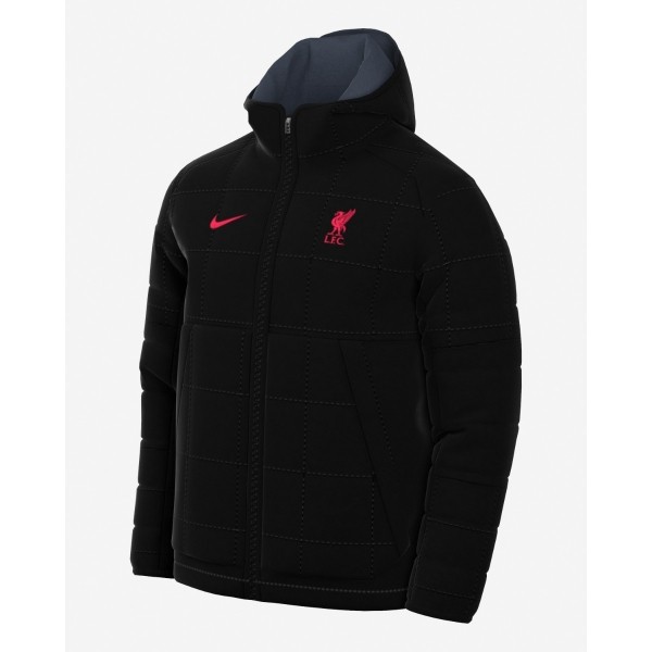 LFC Nike Mens Fleece Lined Hooded Jacket 22/23