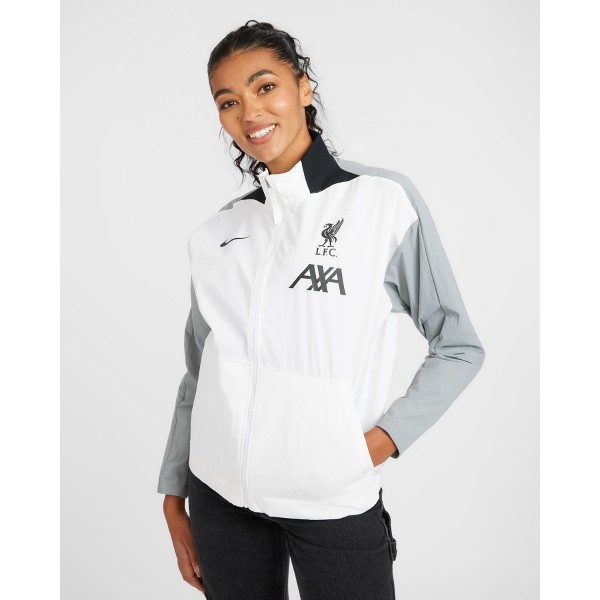 LFC Nike Womens White Anthem Full-Zip Jacket 22/23