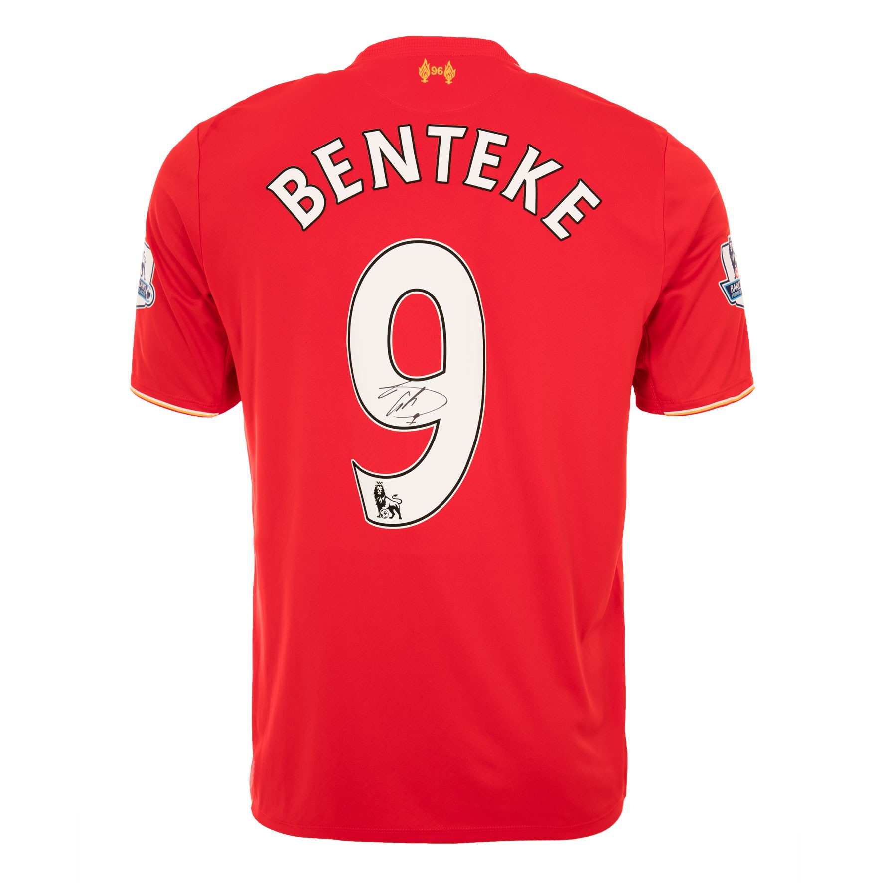 LFC 15/16 Signed Benteke Shirt