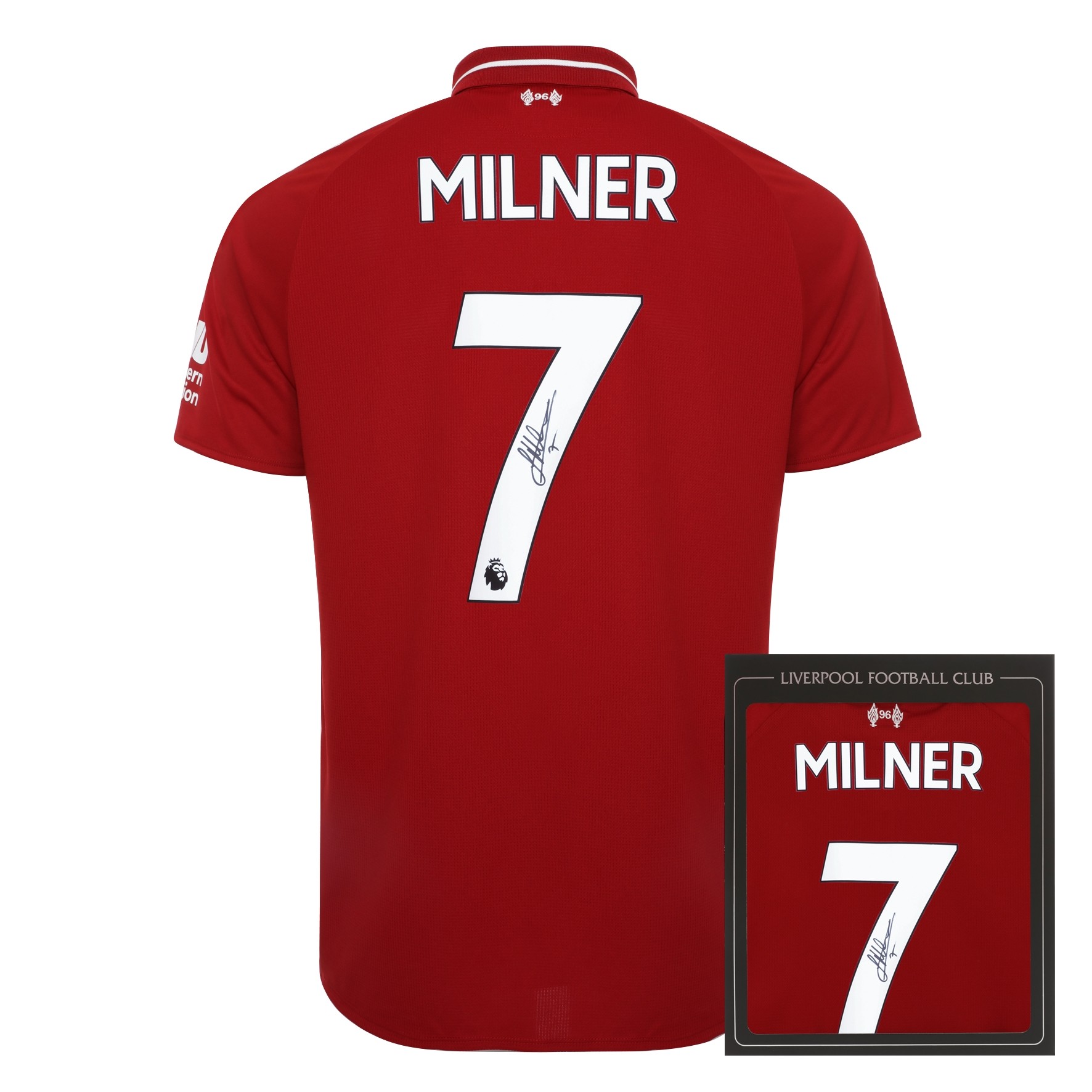 LFC 18/19 Milner Signed Shirt