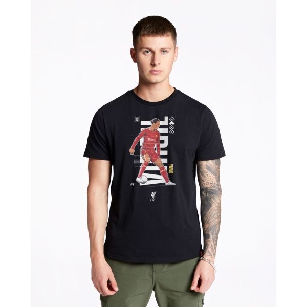 LFC 24/25 Adults Virgil Tee Black