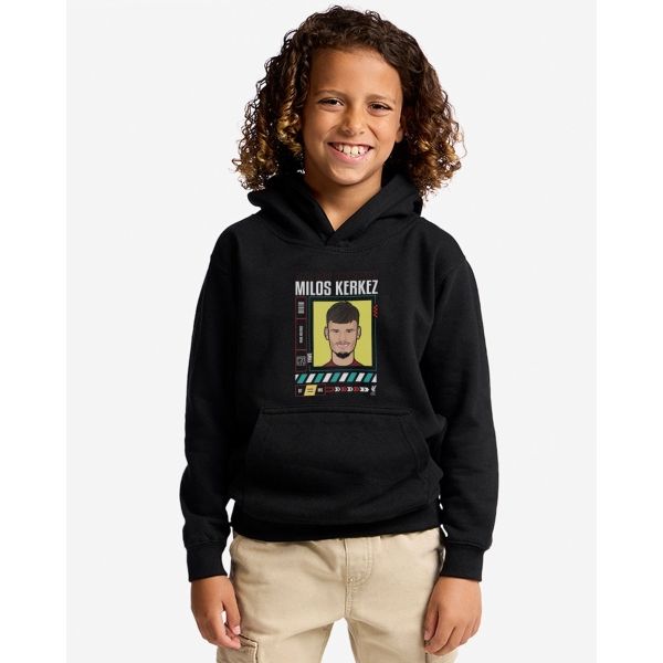 LFC 25/26 Juniors Kerkez Hoodie Black