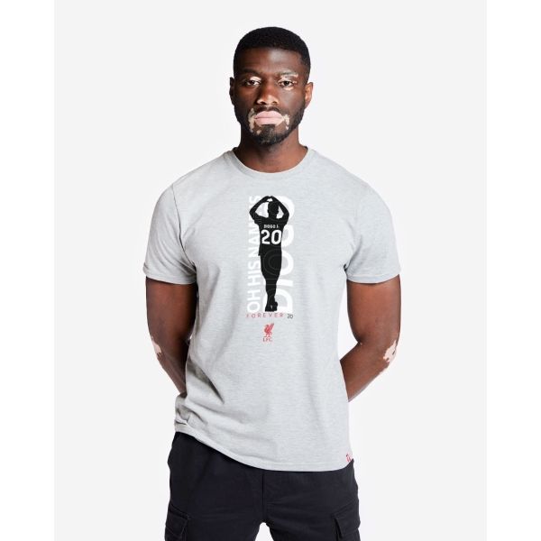 LFC Adults Diogo Jota Forever 20 Tee Grey
