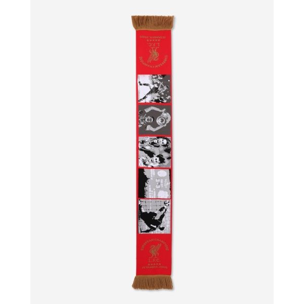 LFC Adults Istanbul 2005 Montage Scarf Red
