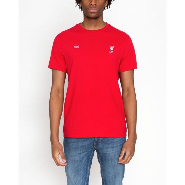 LFC Adults Red Great Britain Flag Tee