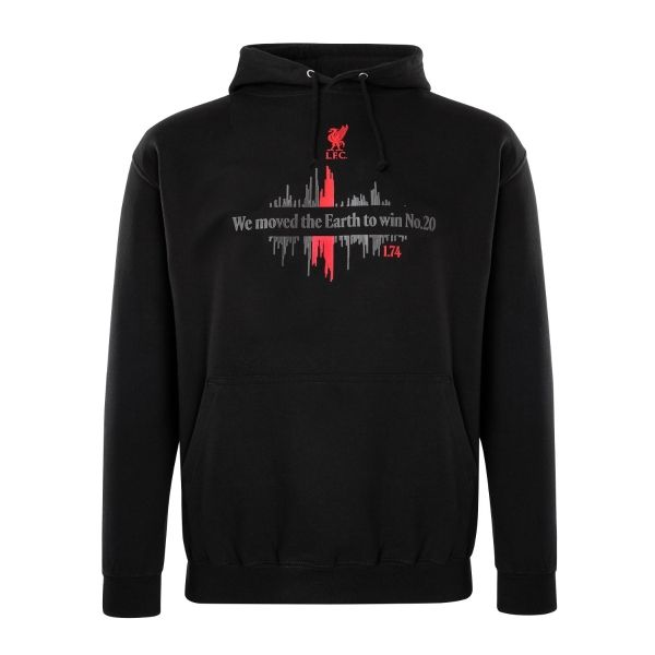 LFC Adults Richter Scale Hoodie Black