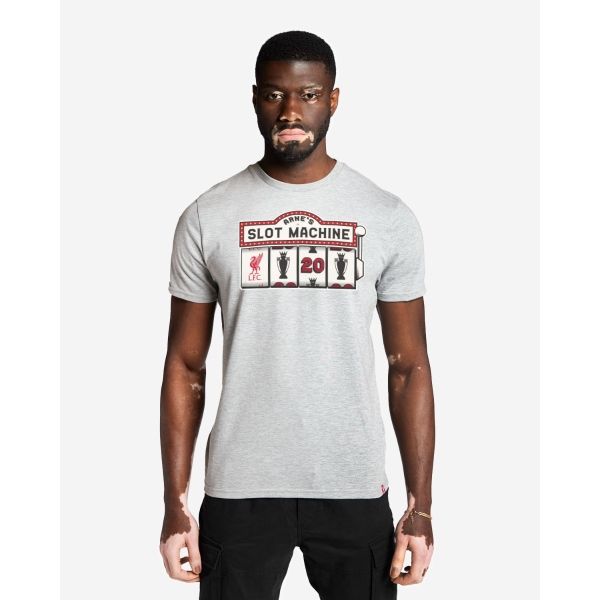 LFC Adults Slot Machine Tee Grey Marl