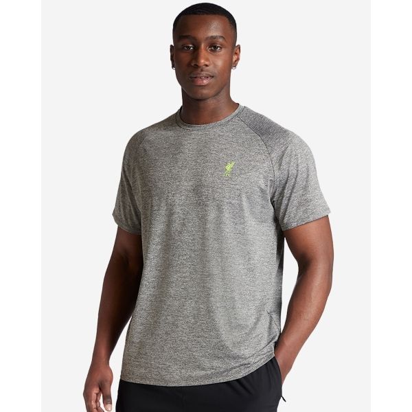 LFC Adults Space Dye Poly Tee Grey
