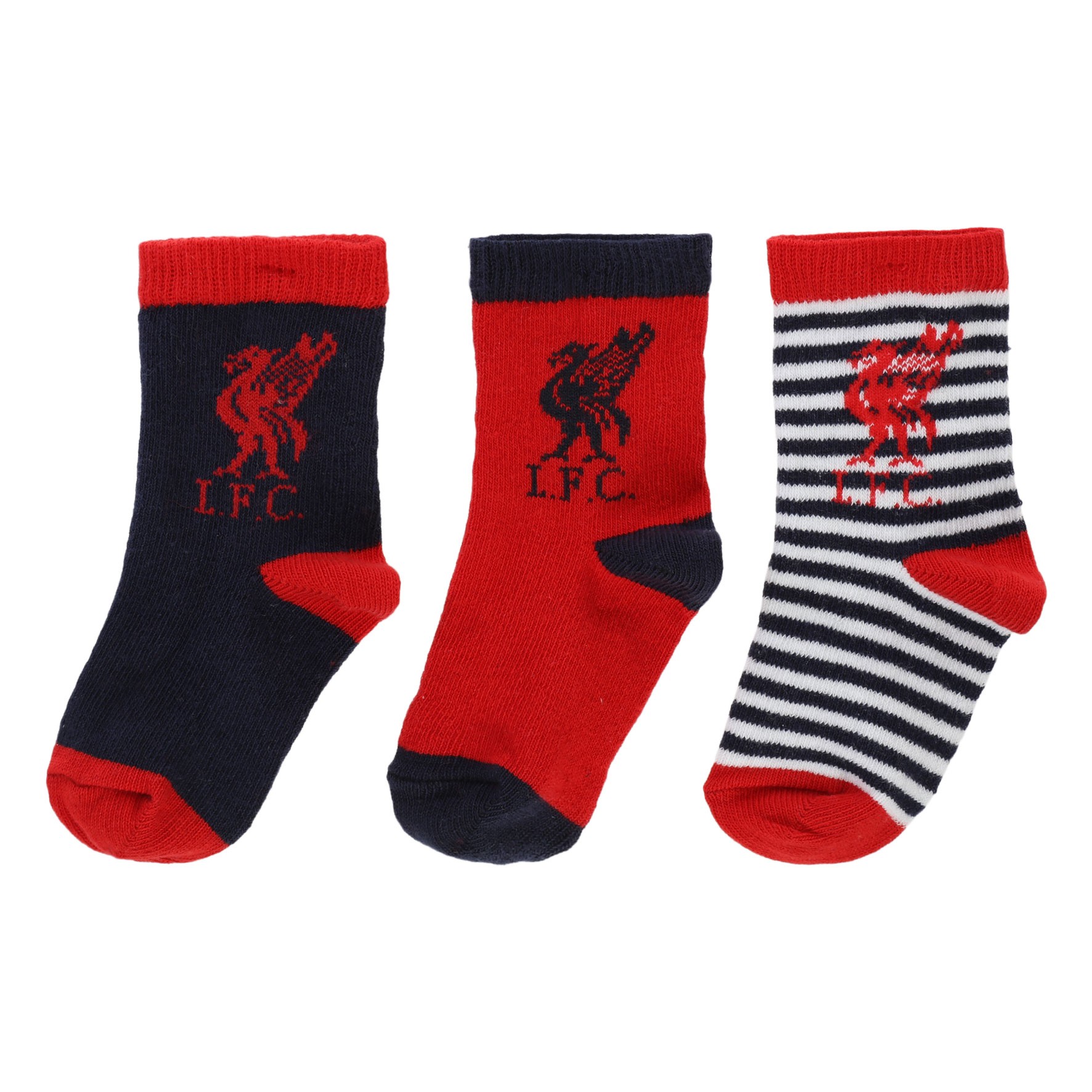 LFC Baby 3 Pack Socks
