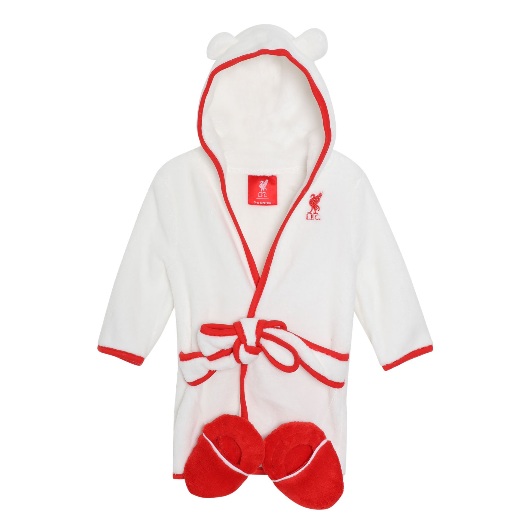 LFC Baby Dressing Gown & Slipper Set