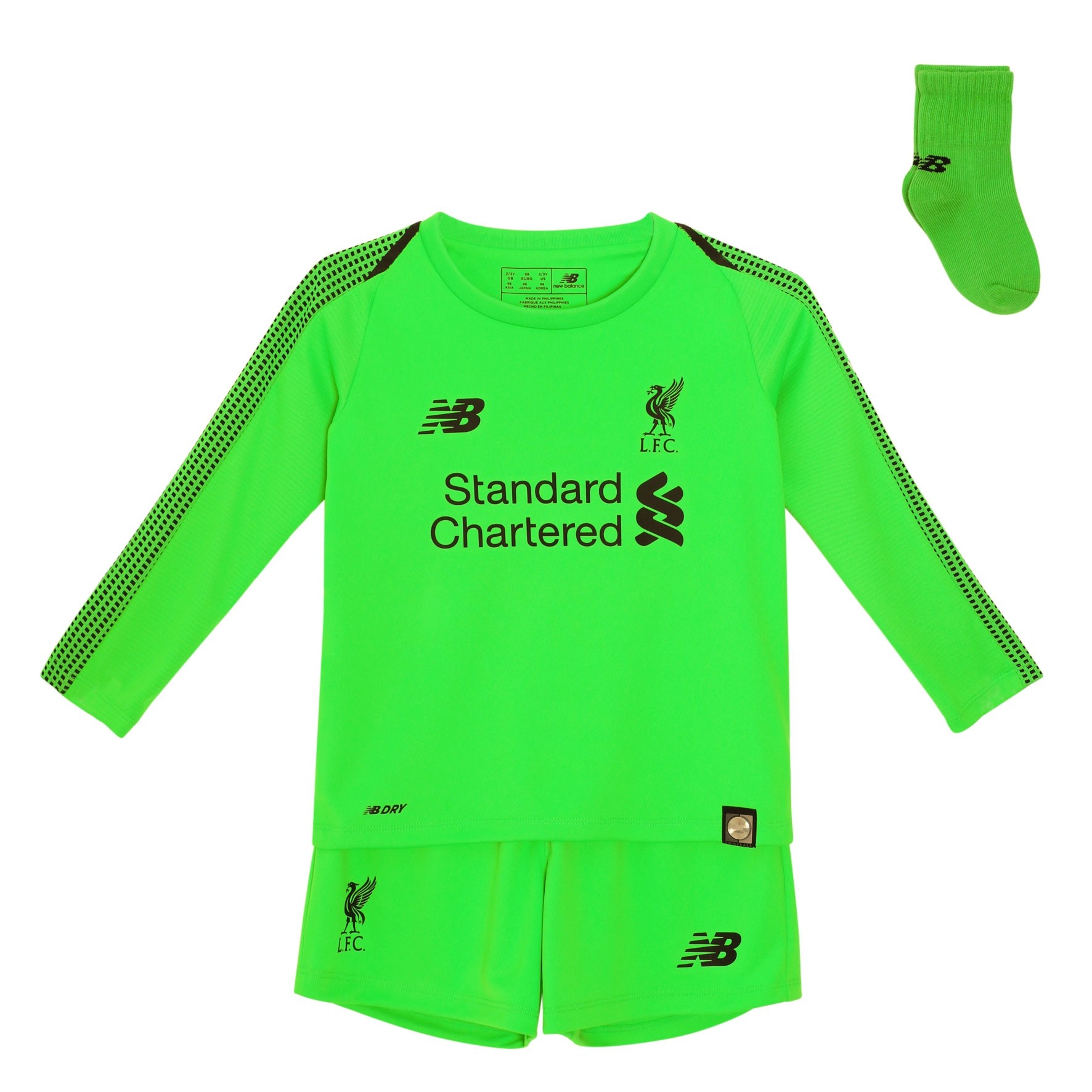 LFC Baby Goalkeeper Away Kit 18/19