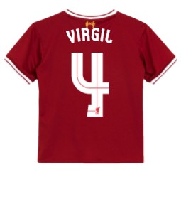 LFC Baby Home Kit 17/18 Virgil Van Dijk | Anfield Shop