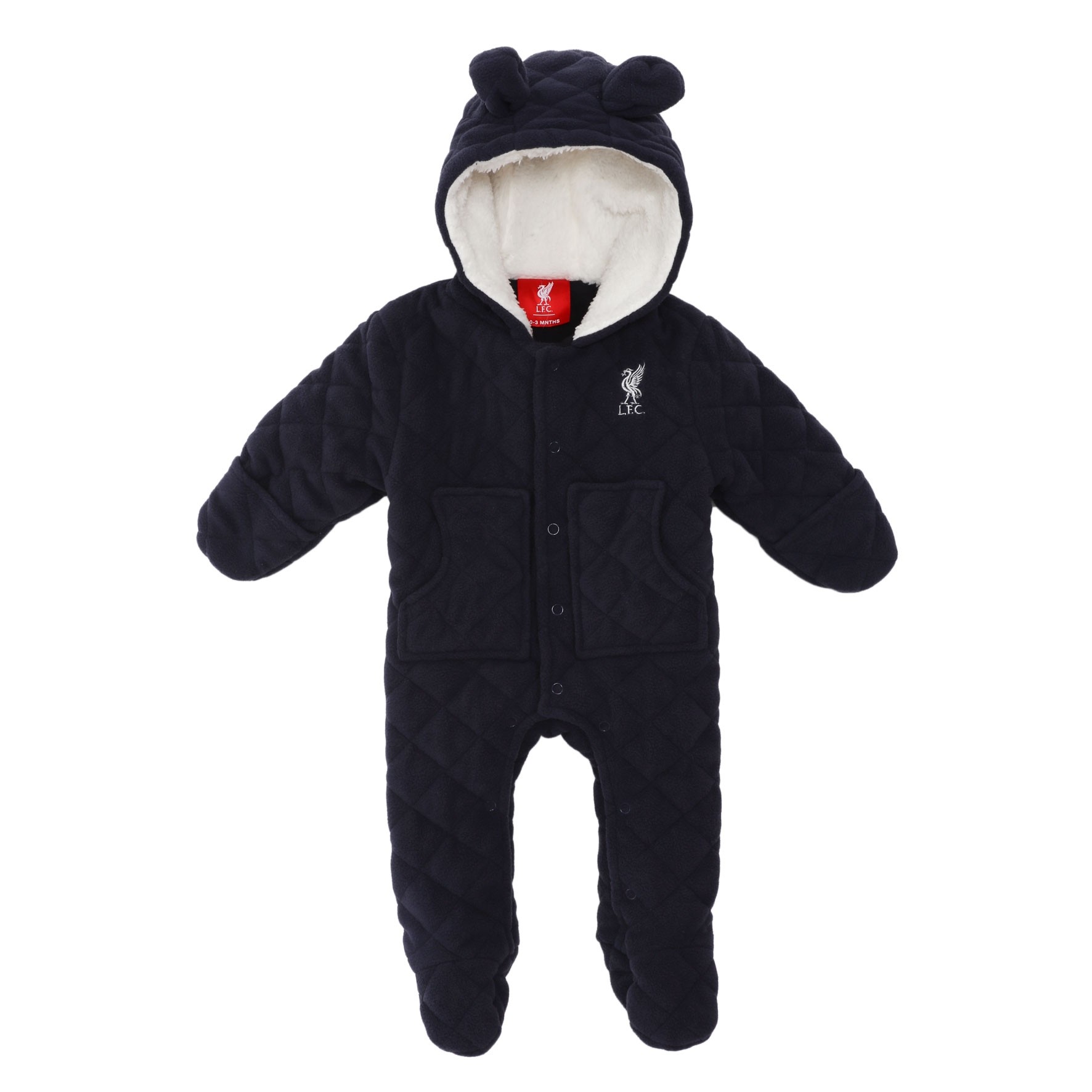 LFC Baby Navy Quilted Snow Suit