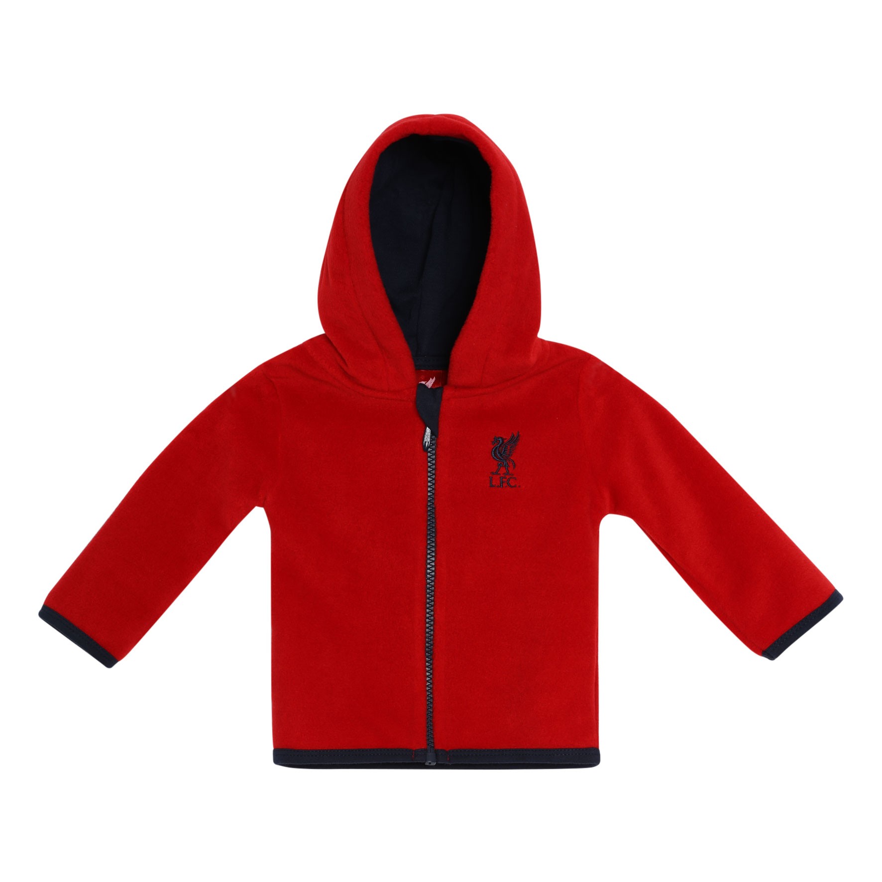 LFC Baby Red Zip Through Fleece