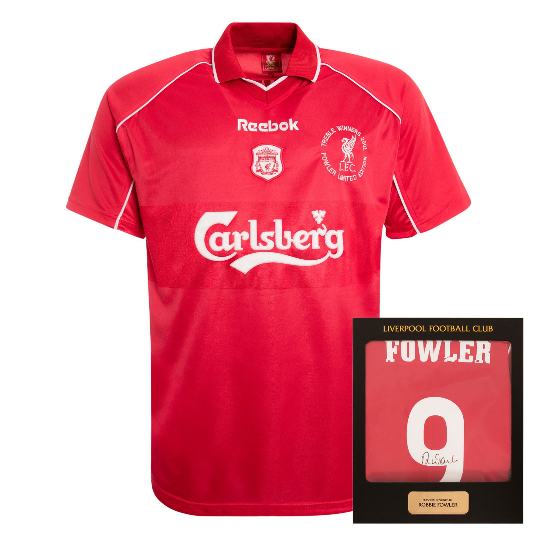 LFC Fowler Signed Boxed Shirt