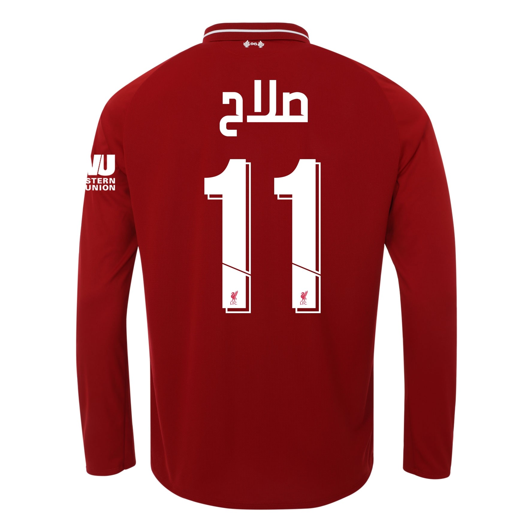 LFC Junior Long Sleeve Home Shirt 18/19 - Salah