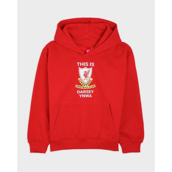 LFC Junior This is Personalised Red Hoody