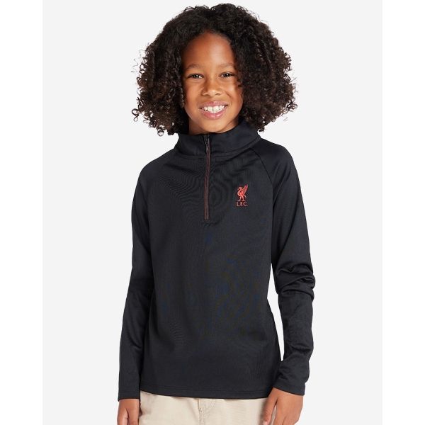 LFC Juniors 1/4 Zip Top Black
