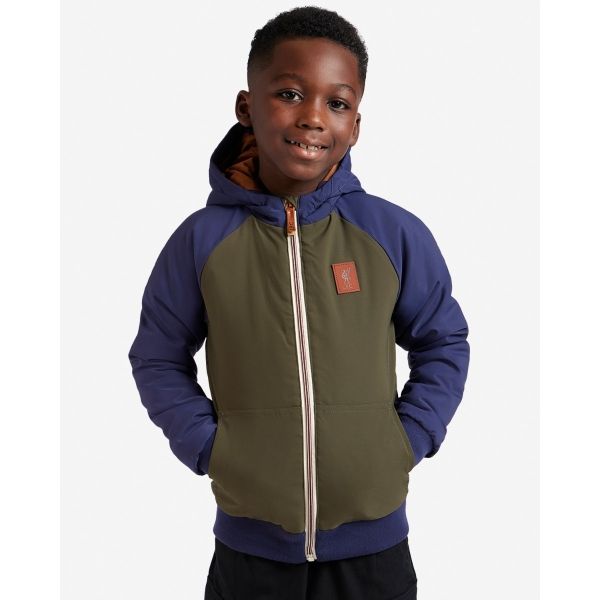 LFC Juniors Colour Block Padded Bomber Jacket