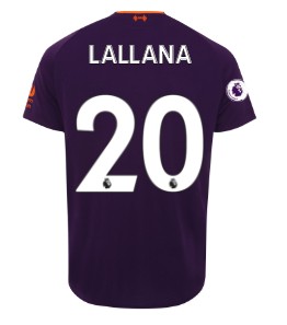 LFC Kids Away Shirt 18/19 (Premier League) Lallana