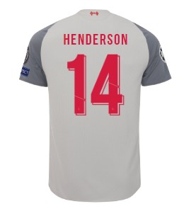 LFC Kids Third Shirt 18/19 (Champions League) Henderson