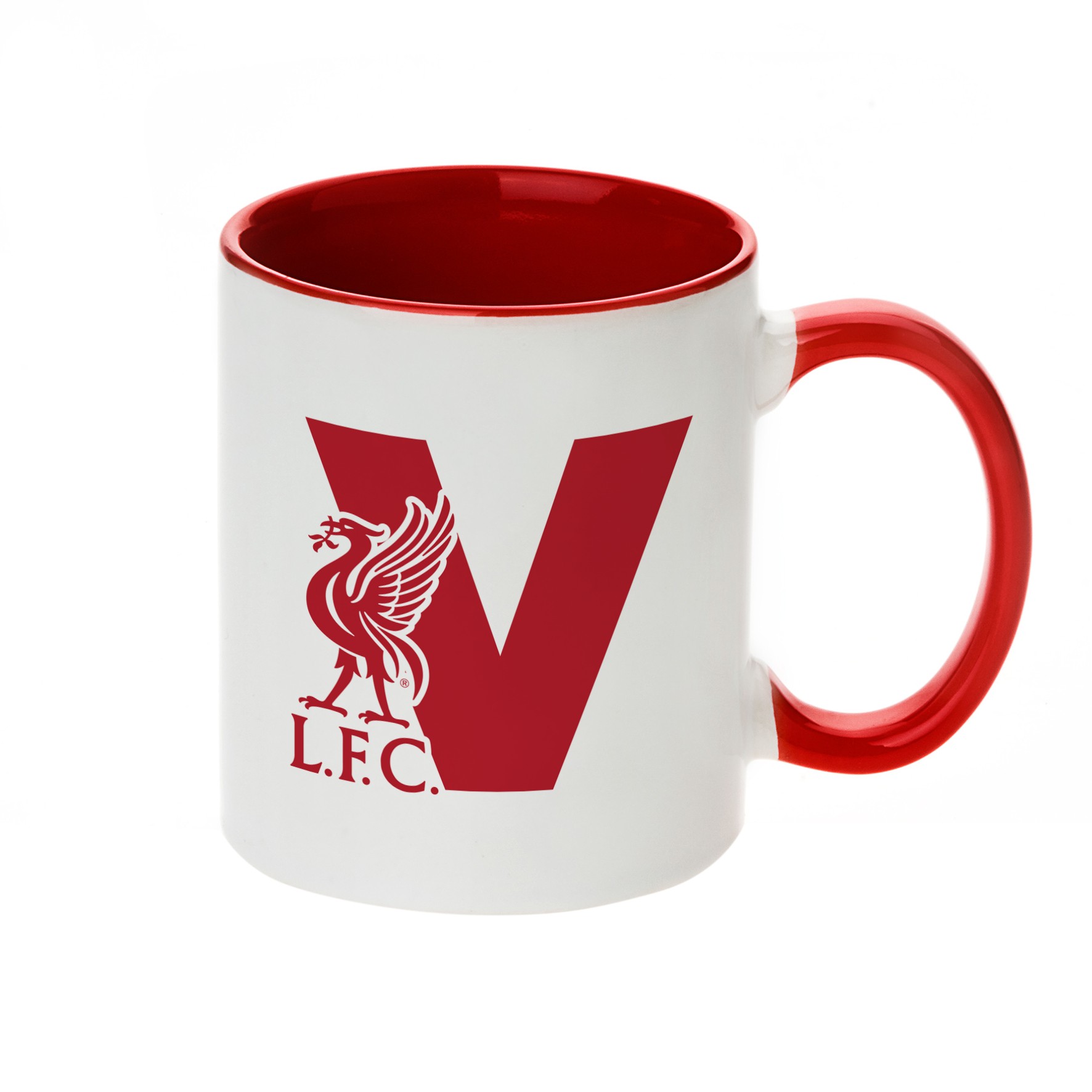 LFC Letter V Alphabet Mug