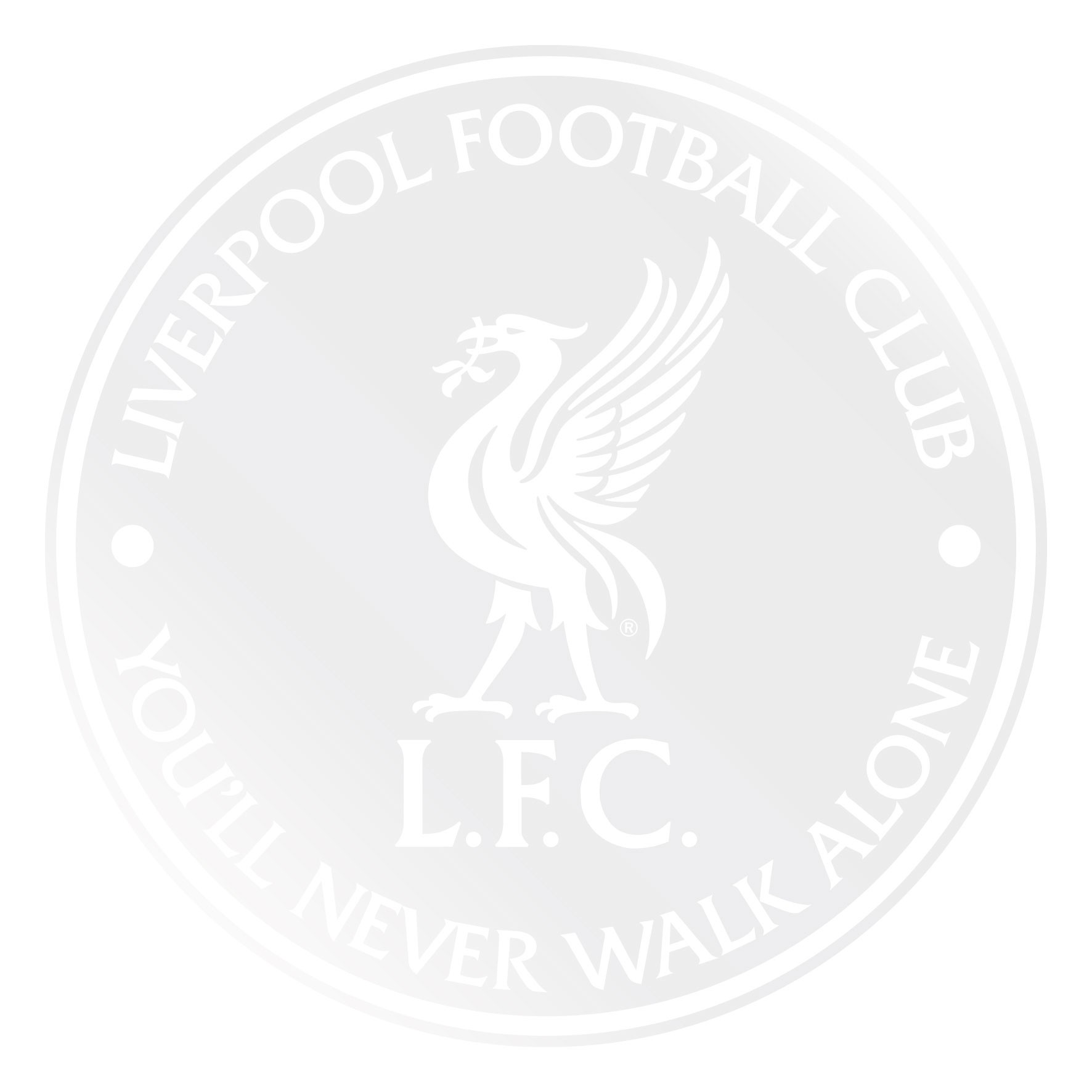 LFC Liverbird A4 Car Sticker