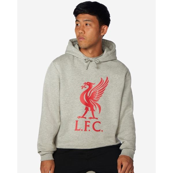 LFC Liverbird Grey Hoody
