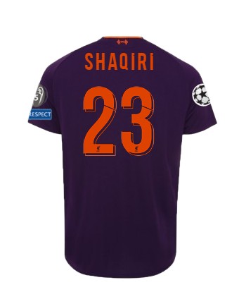 LFC Mens Away Shirt 18/19 (Champions League) Xherdan Shaqiri