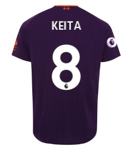 LFC Mens Away Shirt 18/19 (Premier League) Keita