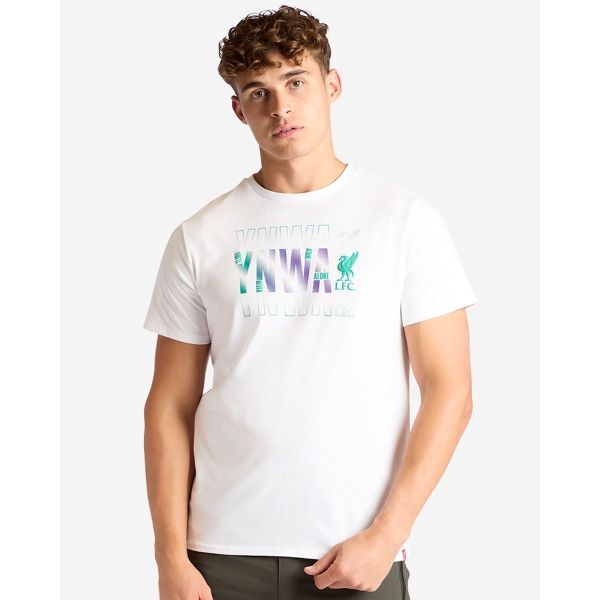 LFC Mens Gradient YNWA Tee White