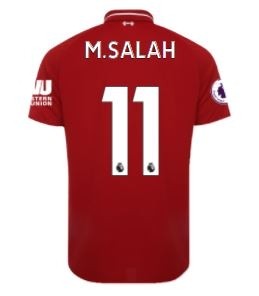 LFC Mens Home Shirt 18/19 (Premier League) Salah