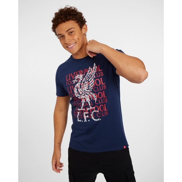 LFC Mens Navy Street Tee
