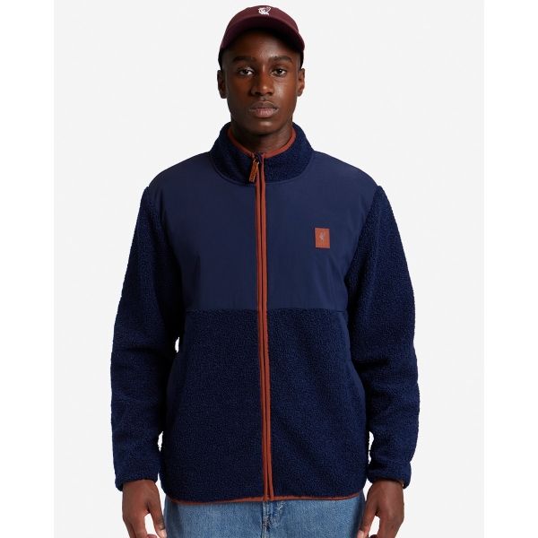 LFC Mens Panel Fleece Navy