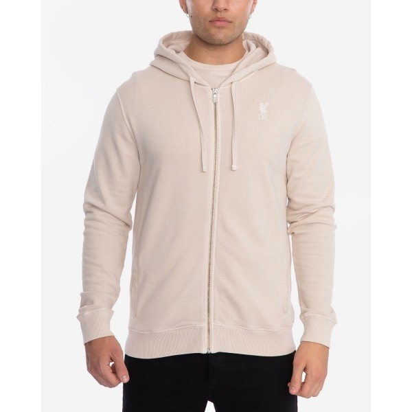 LFC Mens Stone Laundered Zip Through Hoody