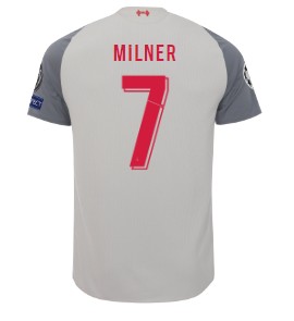 LFC Mens Third Shirt 18/19 (Champions League) Milner