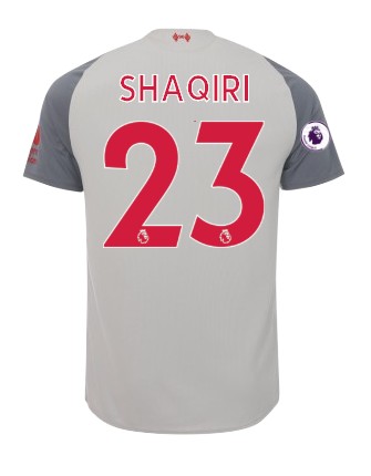 LFC Mens Third Shirt 18/19 (Premier League) Xherdan Shaqiri