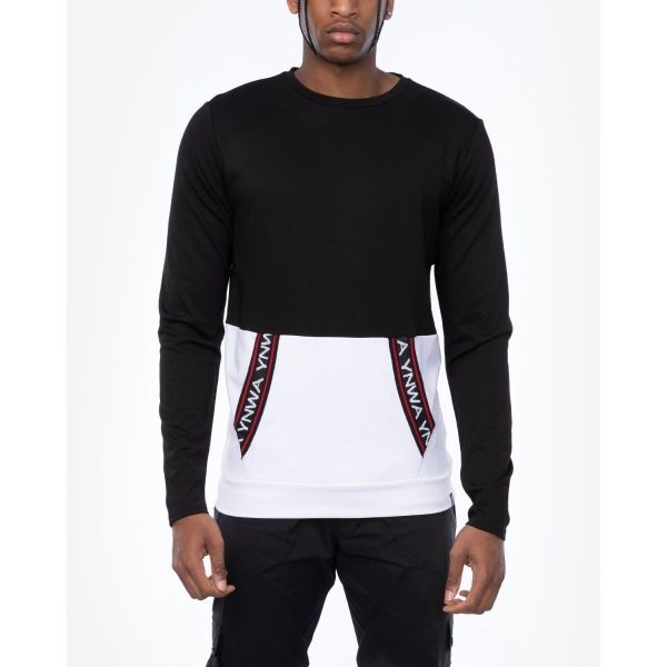 LFC Mens YNWA Black Crew Sweat