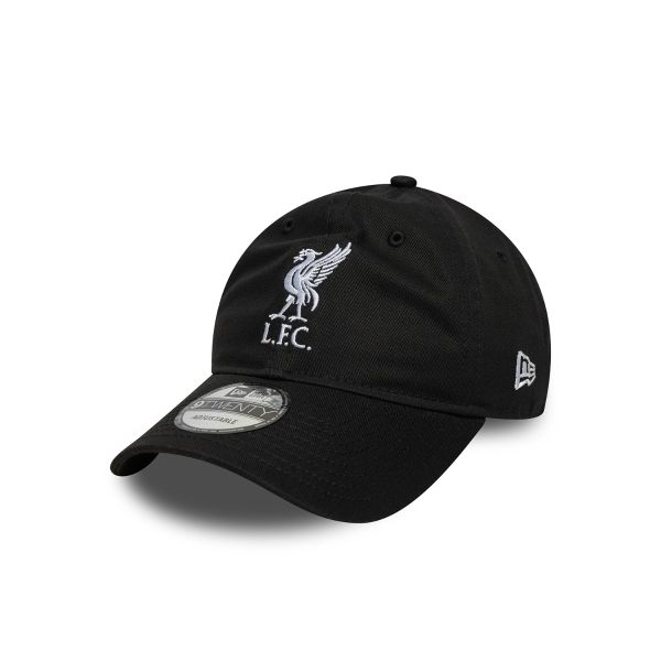 LFC New Era 9TWENTY Liverbird Cap Black