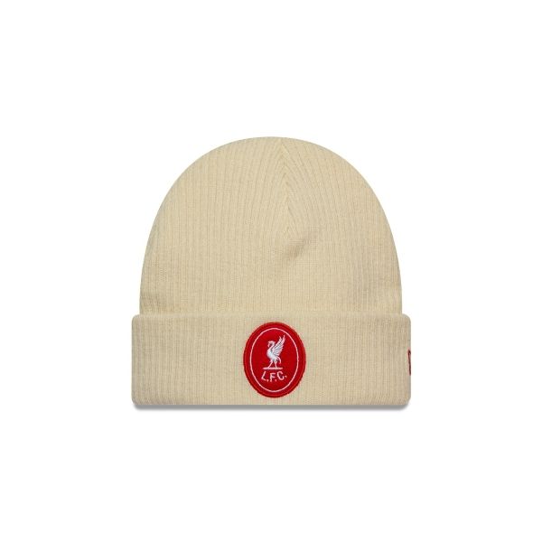 LFC New Era Felt SHORT CUFF Beanie Ivory