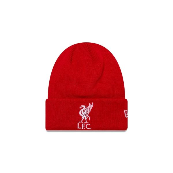 LFC New Era Kids Liverbird CORE CUFF Beanie Red