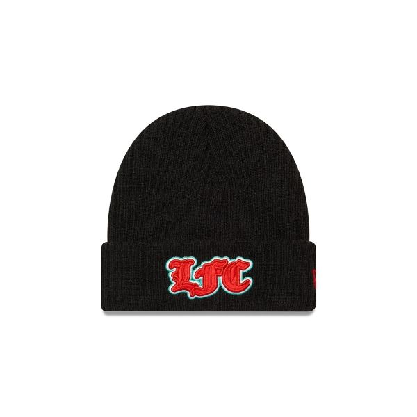 LFC New Era Monogram Short Cuff BEANIE Black