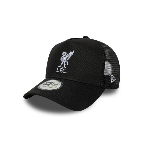 LFC New Era TRUCKER Liverbird Cap Black