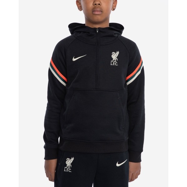 lfc nike black fleece travel hoodie