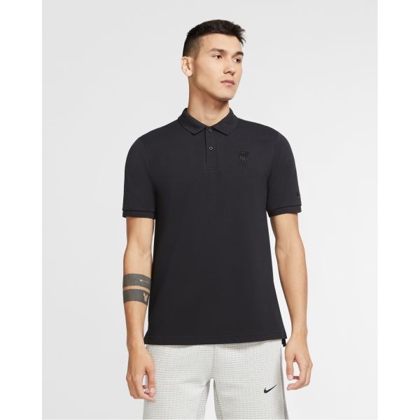 LFC Nike Mens Black Polo | Anfield Shop