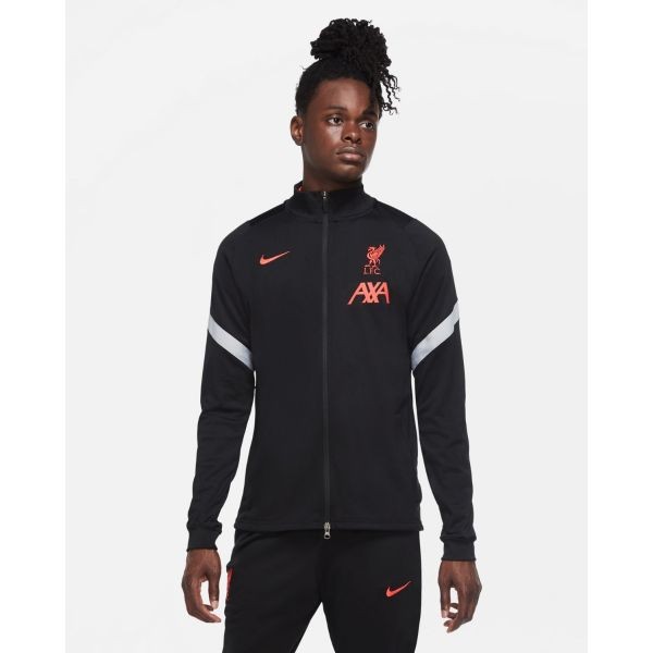 lfc nike mens black strike jacket