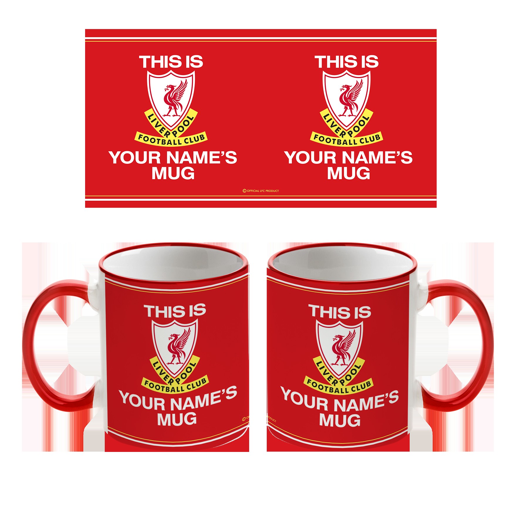 LFC Personalised This is Anfield Mug