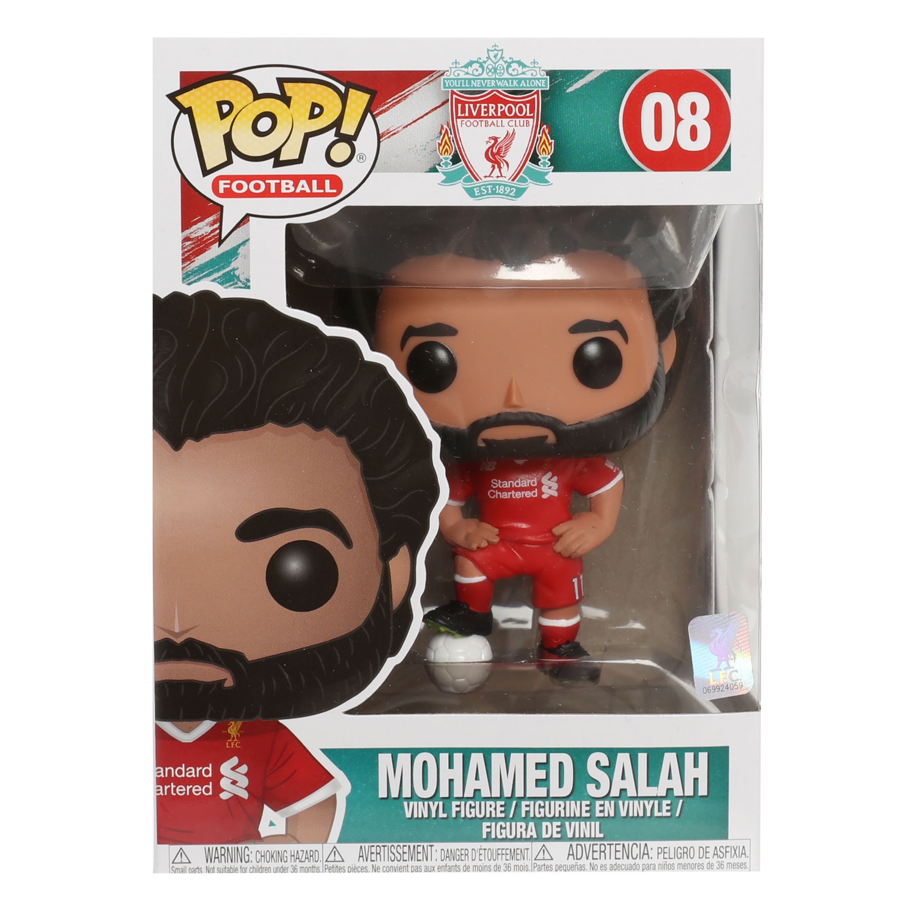 LFC Pop! Funko Vinyl Figurine - Mohamed Salah