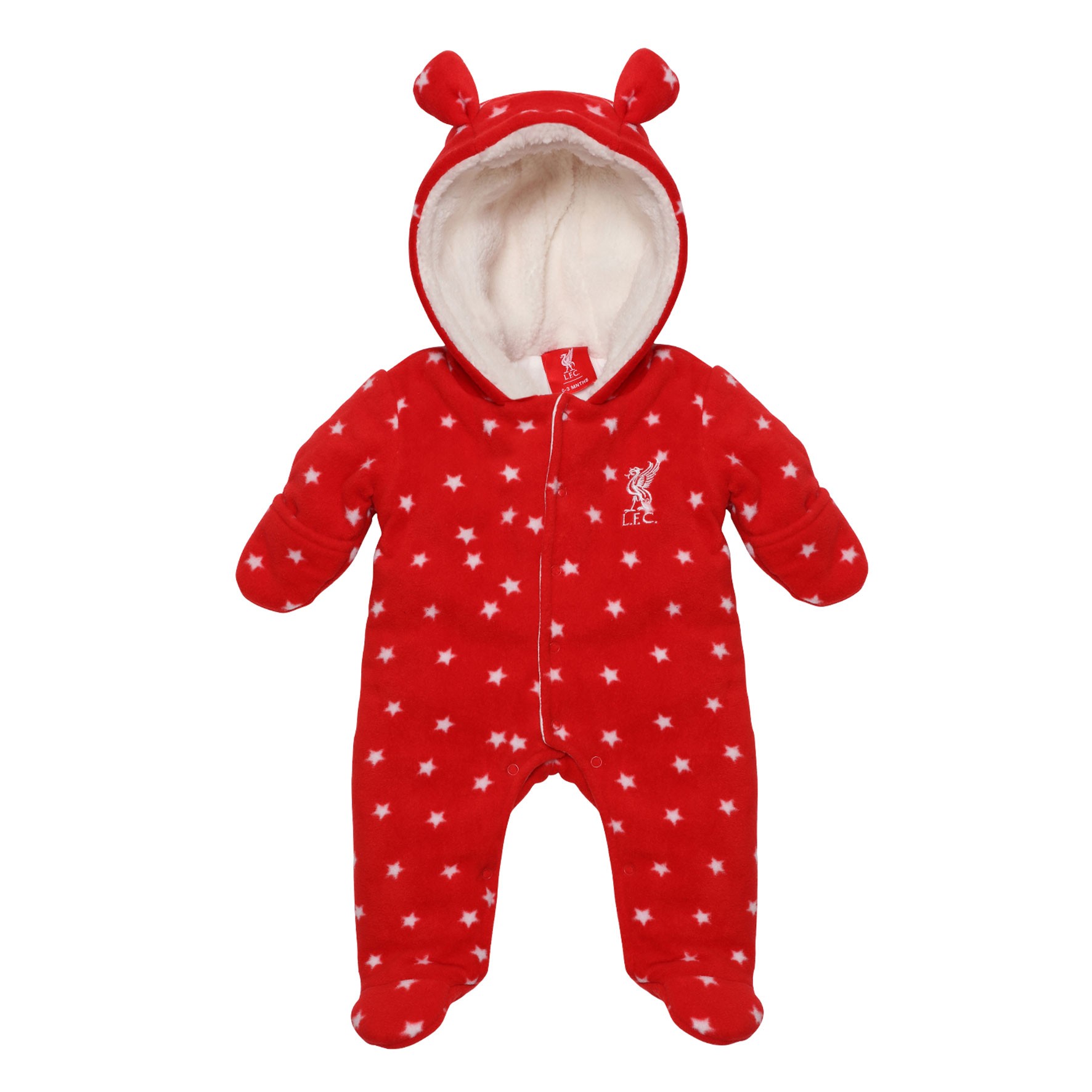 LFC Red Baby Snowsuit