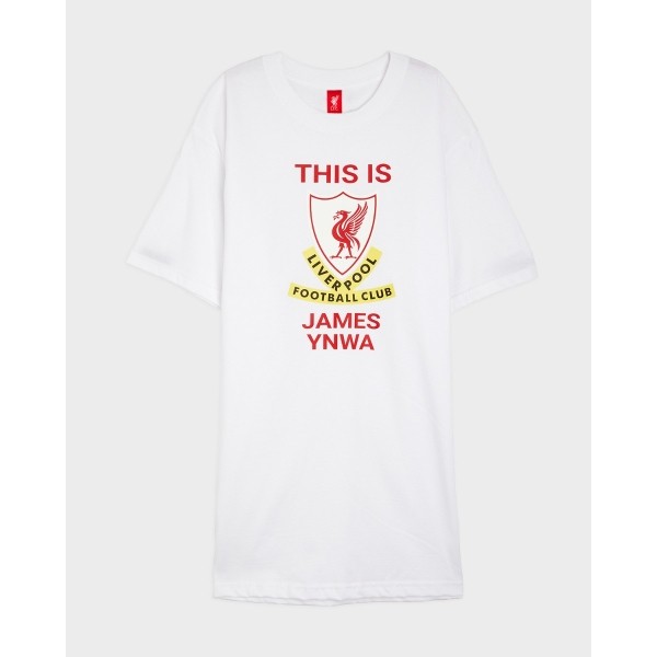 LFC This is Personalised White Tee